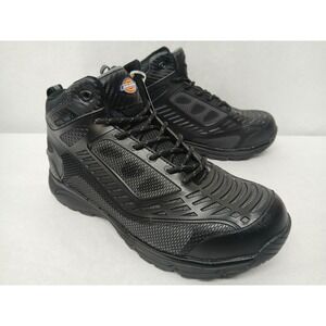 Dickies Wraith Steel Toe Slip‎ Resisting Safety Work Boots DW6825 Black Sz 9